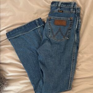 Wrangler Women's Classic Blue Boot Cut Jeans